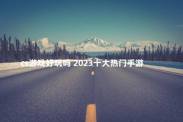 cs游戏好玩吗 2023十大热门手游